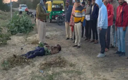 बाड़मेर: मेगा हाईवे पर रहस्यमयी घटना, घायल महिला और पुरुष मिले; महिला अज्ञात, पुरुष की पहचान हुई