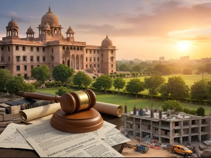 राजस्थान हाईकोर्ट ने डीडवाना की ग्रीन बेल्ट भूमि पर सर्किट हाउस निर्माण पर लगाई रोक: मास्टर प्लान का उल्लंघन, कलेक्टर ने बिना प्रक्रिया अपनाए जारी किया आदेश