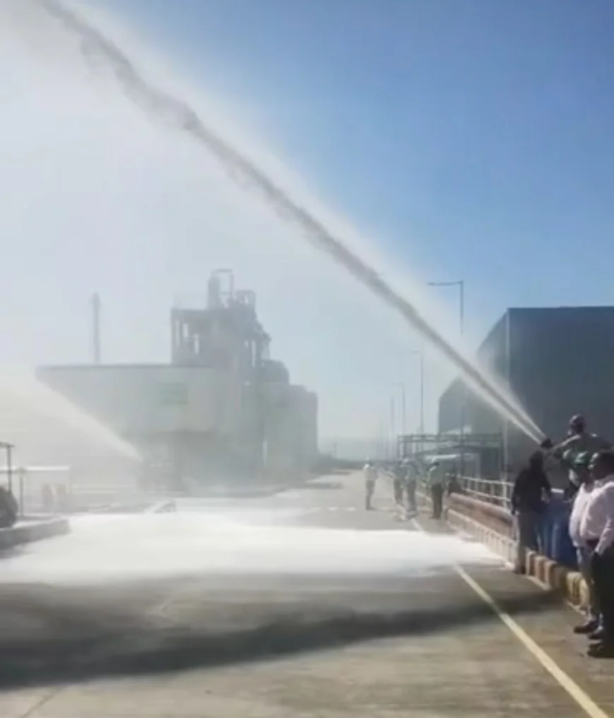 उदयपुर: मैनकाइंड फार्मा यूनिट में सफल मॉक ड्रिल, आग बुझाने की त्वरित कार्रवाई का प्रदर्शन