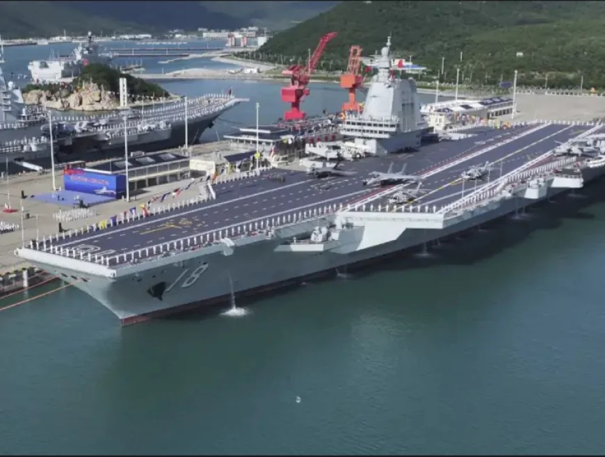 चीन का तीसरा एयरक्राफ्ट कैरियर 'फुजियान' नौसेना में शामिल: हिंद महासागर से ताइवान तक बढ़ेगा चीन का दबदबा