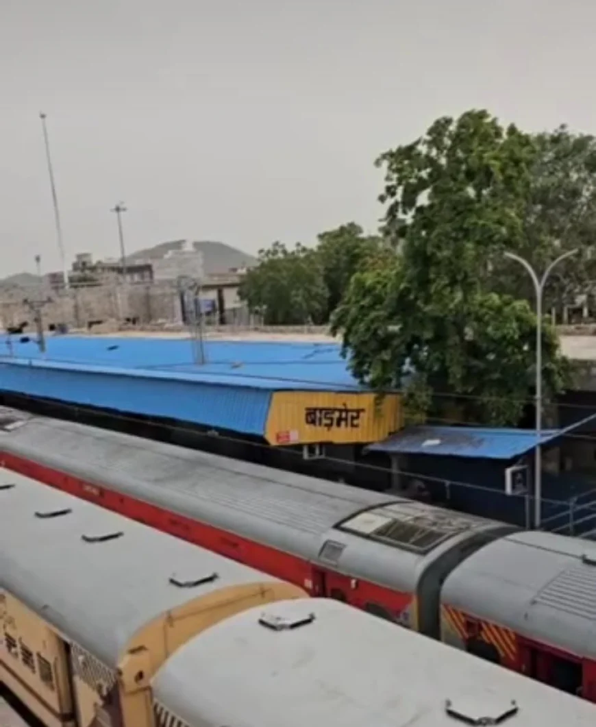 बाड़मेर से चलने वाली दो ट्रेनों में बड़ा बदलाव: शालीमार एलएचबी रैक और यशवंतपुर एक्सप्रेस अब इलेक्ट्रिक इंजन से दौड़ेगी