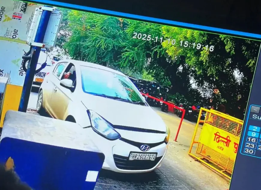 दिल्ली धमाके से पहले का CCTV फुटेज: कार में आतंकी उमर के होने का शक, फरीदाबाद टेरर मॉड्यूल कनेक्शन; 9 मौतों का दर्दनाक सिलसिला