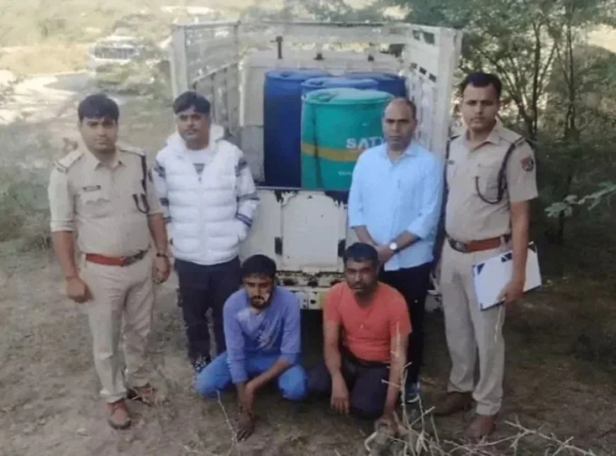 जोधपुर: रेलवे वैगन से डीजल चोरी करने वाली गैंग के दो आरोपी गिरफ्तार, 880 लीटर फ्यूल बरामद