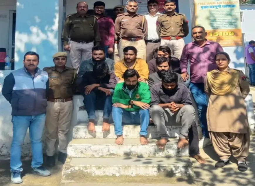 उदयपुर में साइबर ठगी का बड़ा खुलासा: ऑनलाइन गेमिंग के बहाने लाखों की ठगी, NSUI के पूर्व अध्यक्ष समेत 7 आरोपी गिरफ्तार