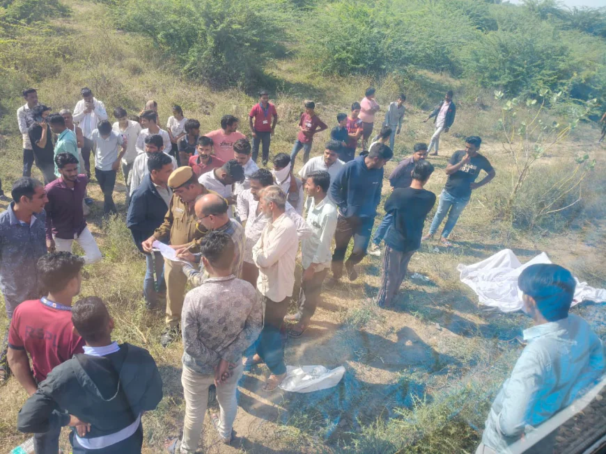 जालौर स्टेशन के पास साबरमती एक्सप्रेस के आगे युवक ने की आत्महत्या: दर्दनाक घटना से रेल यातायात प्रभावित