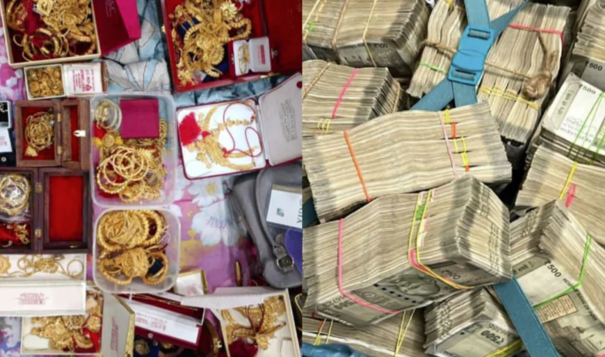 कोयला माफिया हुए बेनकाब ED की मेगा रेड में सोने-नोटों की बौछार.