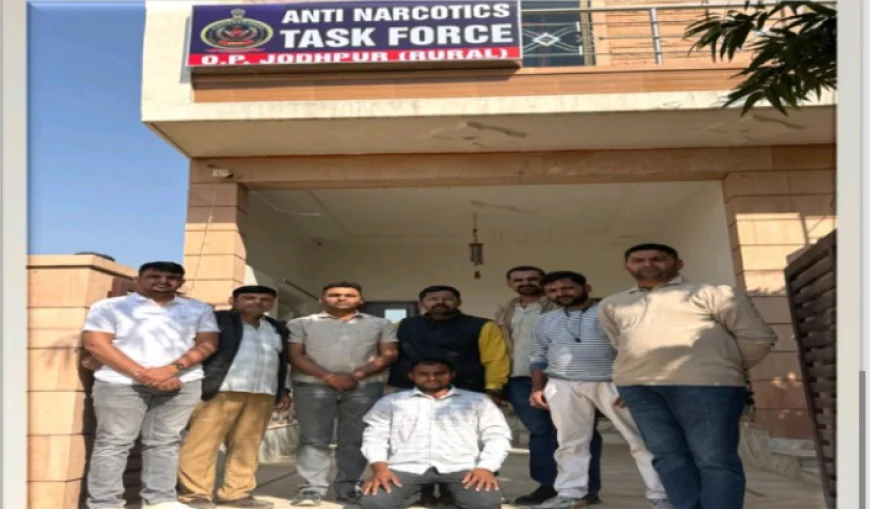 मारवाड़ का डोडा पोस्त किंग धराया 25 हजार का इनामी तस्कर दिनेश बिश्नोई गिरफ्तार, 4 साल से दे रहा था पुलिस को चकमा