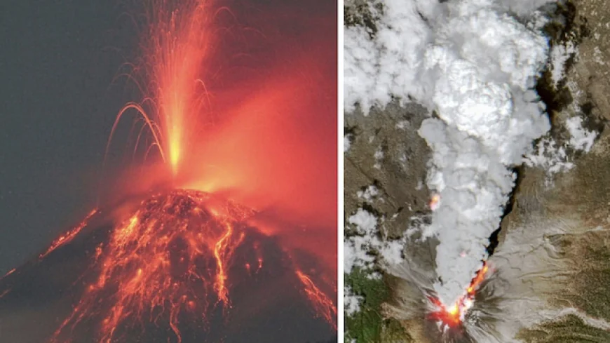 माउंट सेमेरू में भयंकर विस्फोट 15 किमी ऊंचा राख का गुबार, 20 किमी तक पायरोक्लास्टिक बहाव, 900 से ज्यादा लोग बेघर, अलर्ट लेवल-IV.