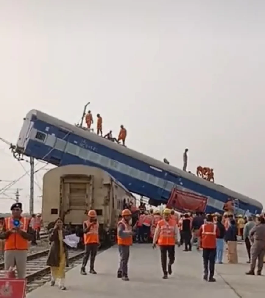 अजमेर में मारवाड़ पैसेंजर ट्रेन हादसा: दो कोच पटरी से उतरे, कई यात्री घायल