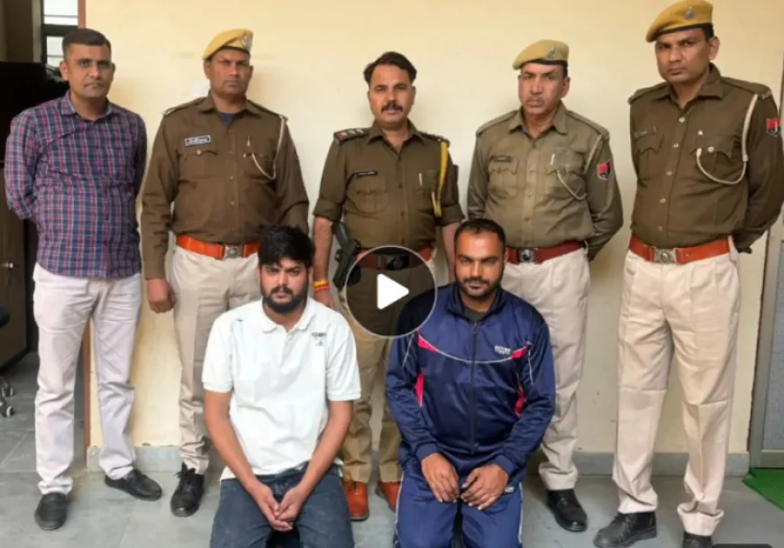 जेल में बंद गैंगस्टर के इशारे पर ट्रांसपोर्ट कारोबारी को धमकी: 2 साल से जान-पहचान, ड्राइवरों को निशाना बनाकर साजिश रची; पुलिस ने आरोपियों को 8 दिनों का रिमांड लिया