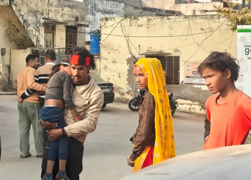 नदबई में दो अलग-अलग सड़क हादसों में 4 साल की मासूम बच्ची और 22 साल का युवक गंभीर रूप से घायल