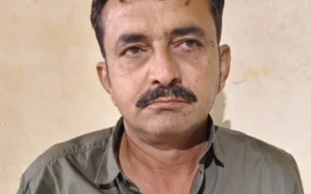 चित्तौड़गढ़ का 10 हजार का इनामी वांटेड अपराधी बाड़मेर में गिरफ्तार, बिना नंबर प्लेट की स्कॉर्पियो जब्त