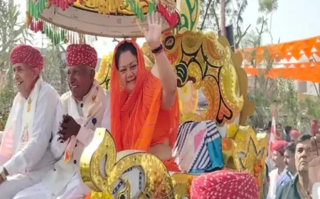 बालोतरा में पूर्व सीएम वसुंधरा राजे के दौरे पर कार्यकर्ताओं का फूटा गुस्सा: 'हमें किसी ने आपके आने की सूचना नहीं दी'