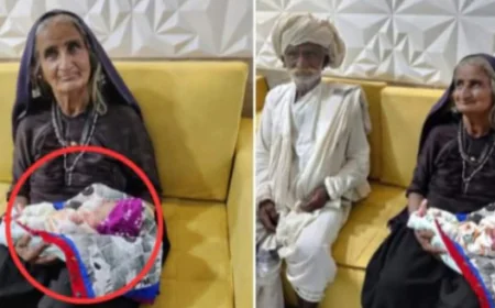 कच्छ की 70 वर्षीय जीवुनबेन ने रचा इतिहास 45 साल बाद IVF से बनीं मां, दुनिया में बना चर्चा का विषय.