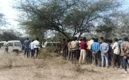 बाड़मेरः प्रेमी युगल ने बबूल के पेड़ पर लगाया फांसी का फंदा, दोनों ने दी जान