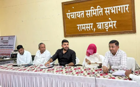 बाड़मेर: निर्दलीय विधायक रविंद्र सिंह भाटी और बीडीओ विक्रम जांगिड के बीच तीखी बहस, वीडियो वायरल