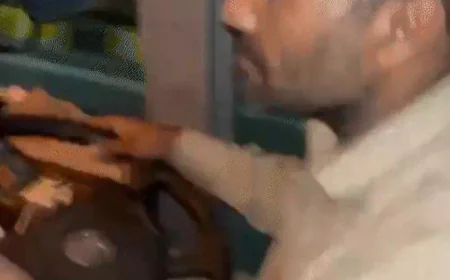 जयपुर रोडवेज बस में यात्रा के दौरान ड्राइवर ने यात्री का सिर फोड़ दिया, पाइप से किया हमला