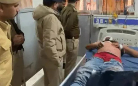 ब्यावर के बिजयनगर में पुलिस की 112 गाड़ी के संविदा ड्राइवर पर बदमाशों ने की फायरिंग, सीने में लगी गोली पेट में जाकर फंसी, हालत गंभीर