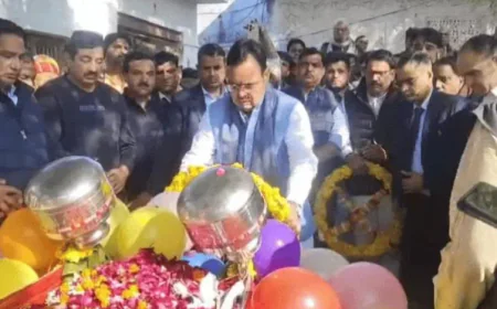 मुख्यमंत्री भजनलाल शर्मा के ताया ससुर का निधन : हेलीकॉप्टर से बाबुला गांव पहुंचकर दी अंतिम श्रद्धांजलि