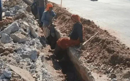 अजमेर: करोड़ों की नई सीमेंटेड सड़क को बिना अनुमति खोद रही IGL कंपनी, PWD की शिकायत के बावजूद नहीं रुका काम