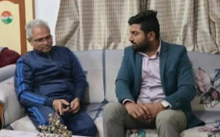 RLP युवा नेता थान सिंह डोली की गोपाराम मेघवाल से मुलाकात ने बढ़ाई सियासी हलचल,स्टिंग ऑपरेशन के बाद कांग्रेस पर दबाव.