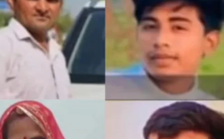 उदयपुर-पिंडवाड़ा NH-27 पर मार्बल ब्लॉक गिरने से भीषण हादसा: 4 की मौत, जिसमें कांग्रेस सांसद गेनीबेन ठाकुर के 3 रिश्तेदार शामिल