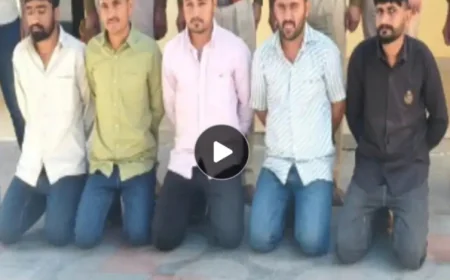 बाड़मेर: थार गाड़ी से दो भाइयों का अपहरण, 10 लाख की फिरौती मांगी; 16 दिन बाद पुलिस ने 5 आरोपियों को गिरफ्तार किया