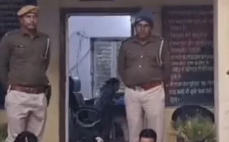 केकड़ी में गैंगस्टर्स के 8 फॉलोअर्स गिरफ्तार: सोशल मीडिया पर अपराधियों का महिमामंडन करने वालों पर पुलिस की सख्त कार्रवाई