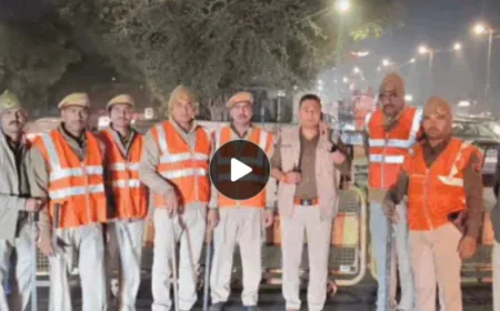 कोटा शहर में पुलिस का विशेष नाकाबंदी अभियान: यातायात नियमों की सख्ती से 270 चालान, 7 वाहन जब्त और 6 शराबी ड्राइवर गिरफ्तार