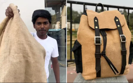 बोरे से स्टाइलिश बैग बनाकर हजारों की कमाई: सोशल मीडिया पर वायरल देसी इनोवेशन की पूरी कहानी