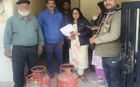 उदयपुर में गैस सिलेंडर चोरी का बड़ा मामला: हर सिलेंडर से 3 किलो गैस कम, हॉकर रंगे हाथों पकड़ा गया, फिर भाग निकला