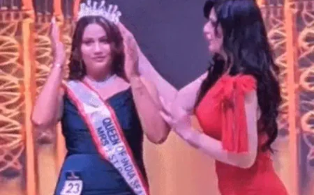 गुंजन शेखावत बनीं 'क्वीन ऑफ इंडिया 2025' की विजेता, जरीन खान ने पहनाया ताज; मिसेज कैटेगरी में आरती अग्रवाल ने मारी बाजी