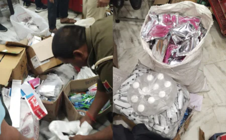 जोधपुर में बड़ा खुलासा P&G के नाम पर चल रहा नकली सामान का धंधा, मिल्कमैन कॉलोनी की फैक्ट्री पर  हुई कार्रवाई .