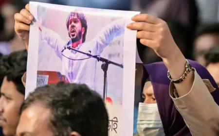 बांग्लादेश में शरीफ उस्मान हादी की मौत के बाद भड़की हिंसा: विस्तृत रिपोर्ट