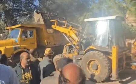 उदयपुर में नगर निगम की बड़ी कार्रवाई: ब्रह्मपोल क्षेत्र में 35 करोड़ की सरकारी जमीन से अतिक्रमण हटाया