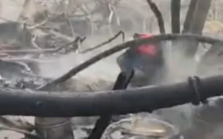 कोटा में ढकनिया रेलवे स्टेशन के पास झोपड़ियों में लगी आग, समय रहते काबू में किया गया