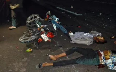 बाड़मेर में दर्दनाक सड़क हादसा: चचेरे भाइयों की बाइक ट्रैक्टर से टकराई, दोनों की मौके पर मौत