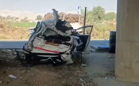 कोटा में दिल्ली-मुंबई एक्सप्रेसवे पर भयानक हादसा: कार पर पलटा कंटेनर, दो महिलाओं की दर्दनाक मौत