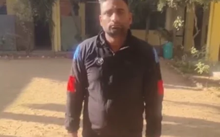 सीकर में दो साल पुराने हत्या मामले में फरार आरोपी गिरफ्तार: विदेश से लौटे युवक को पैसे के लेन-देन के विवाद में पीट-पीटकर मार डाला था