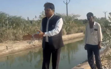 बाड़मेर में SDM ने नर्मदा नहर से पानी चोरी पकड़ी: अंतिम छोर के किसानों तक पानी पहुंचाने के लिए सख्त कार्रवाई
