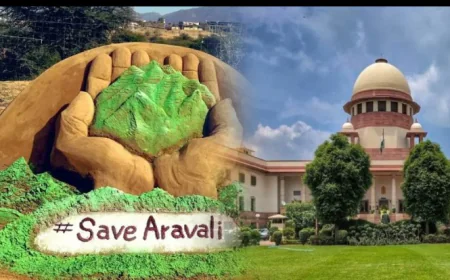 अरावली पहाड़ियों पर सुप्रीम कोर्ट का बड़ा फैसला: नवंबर आदेश पर रोक, नई समीक्षा का आदेश