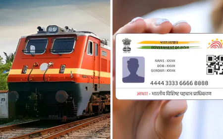बिना आधार लिंक के सुबह 8 से 12 बजे तक टिकट बुकिंग पर रोक, IRCTC ने बदले नियम.