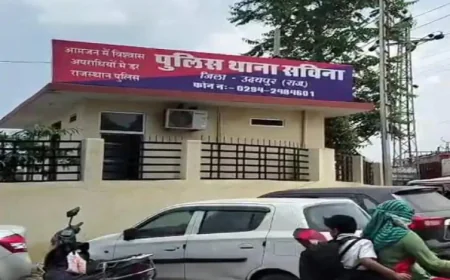 उदयपुर: ट्रैफिक पुलिस ASI राकेश मीणा का घर में जला हुआ शव मिलने से सनसनी