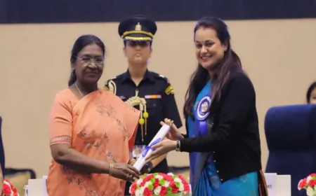 बाड़मेर कलेक्टर टीना डाबी को मिला जल संरक्षण अवॉर्ड: विवाद की पूरी कहानी