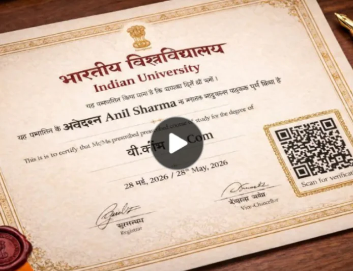 राजस्थान में फर्जी डिग्री पर लगेगी लगाम: विश्वविद्यालयों के सभी प्रमाण-पत्रों पर अनिवार्य होगा QR कोड