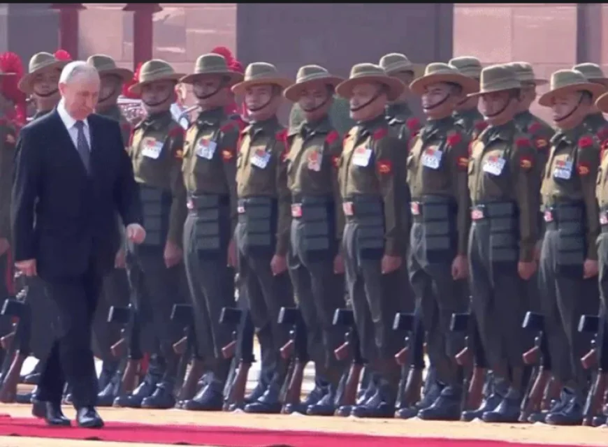 रूसी राष्ट्रपति व्लादिमीर पुतिन का भारत दौरा: गर्मजोशी भरा स्वागत और मजबूत द्विपक्षीय संबंधों की नई कड़ी