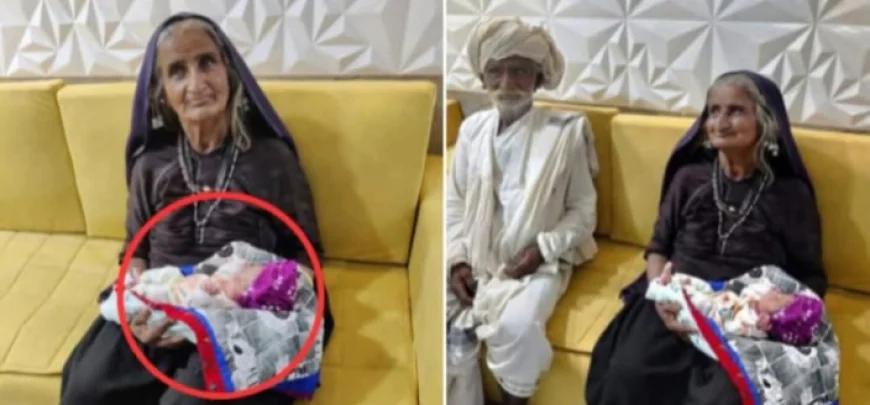 कच्छ की 70 वर्षीय जीवुनबेन ने रचा इतिहास 45 साल बाद IVF से बनीं मां, दुनिया में बना चर्चा का विषय.