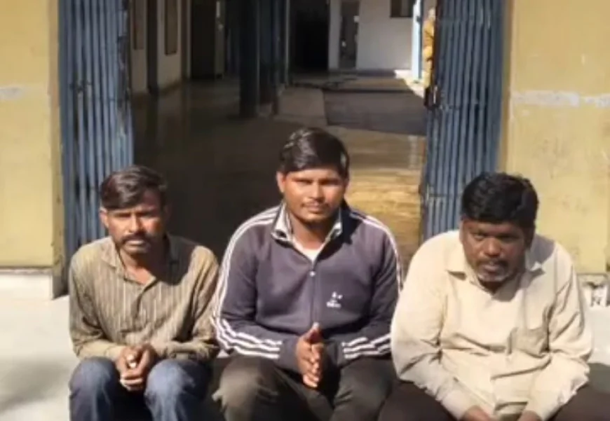 कोटा में सोने के टॉप्स की ठगी : असली नोट दिखाकर कागज की गड्डी थमाई, तीन ठग गिरफ्तार