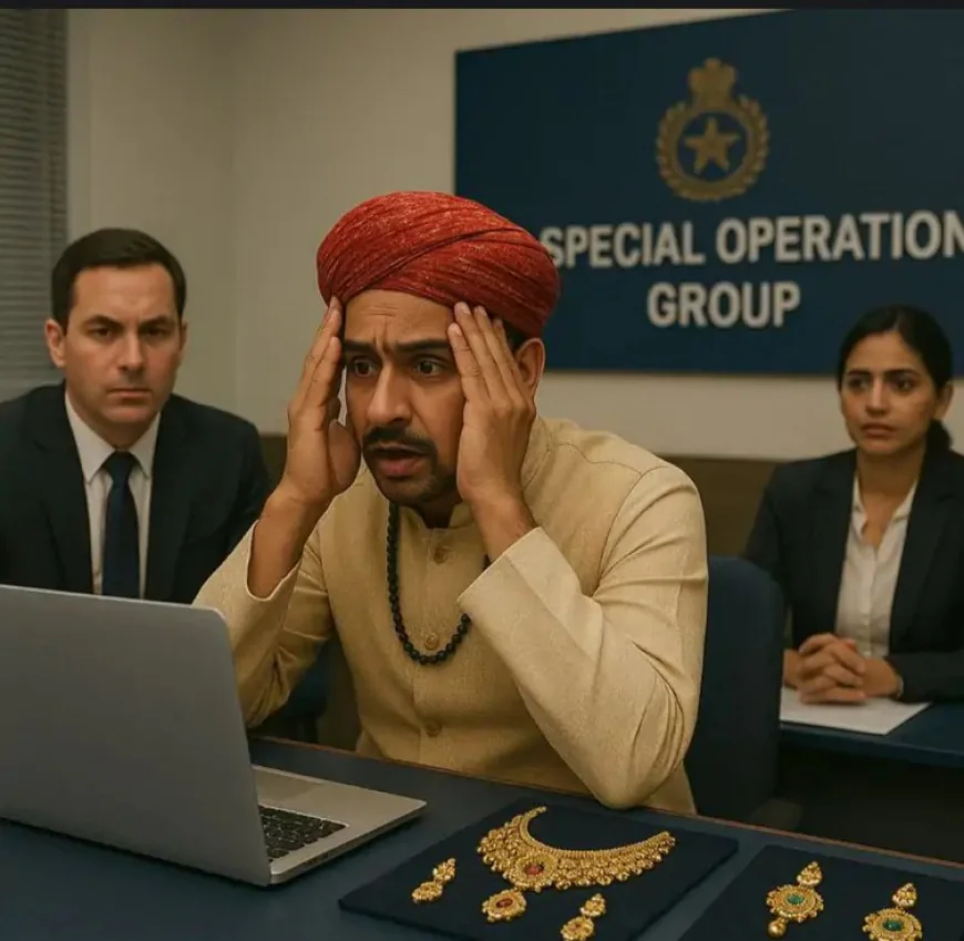 जयपुर में ज्वेलरी कारोबारी से १२ करोड़ की डिजिटल ठगी: गोल्ड ट्रेडिंग के नाम पर वॉट्सएप लिंक से फंसाया, टैक्स-पेनल्टी के नाम पर लूटा