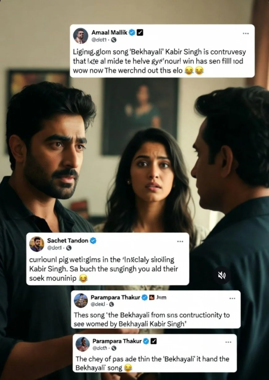 'बेखयाली' गाने पर छिड़ा बड़ा विवाद: सचेत-परंपरा ने अमाल मलिक पर लगाए गंभीर आरोप, मांग ली पब्लिक माफी